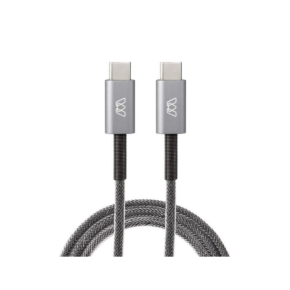 Spring Cable, USB-C to USB-C - 3 feet (91cm)