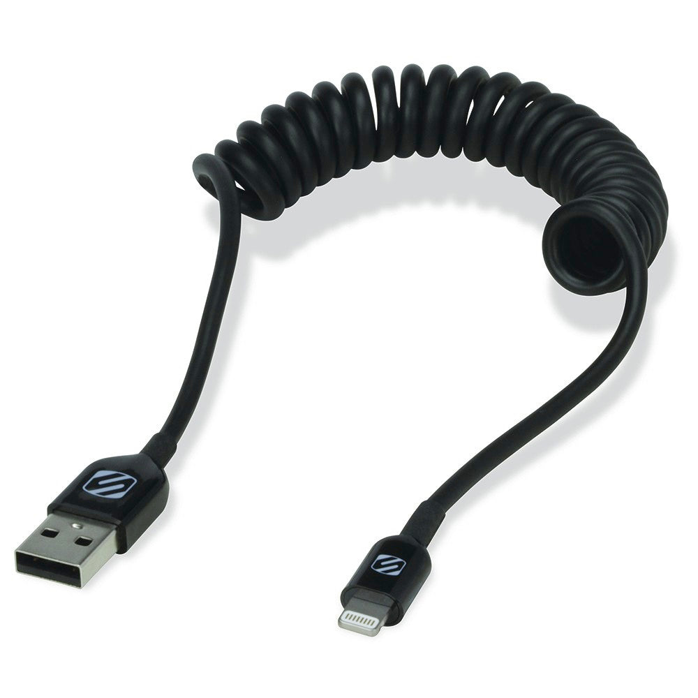 Scosche - Strikeline Coil Lightning Cable