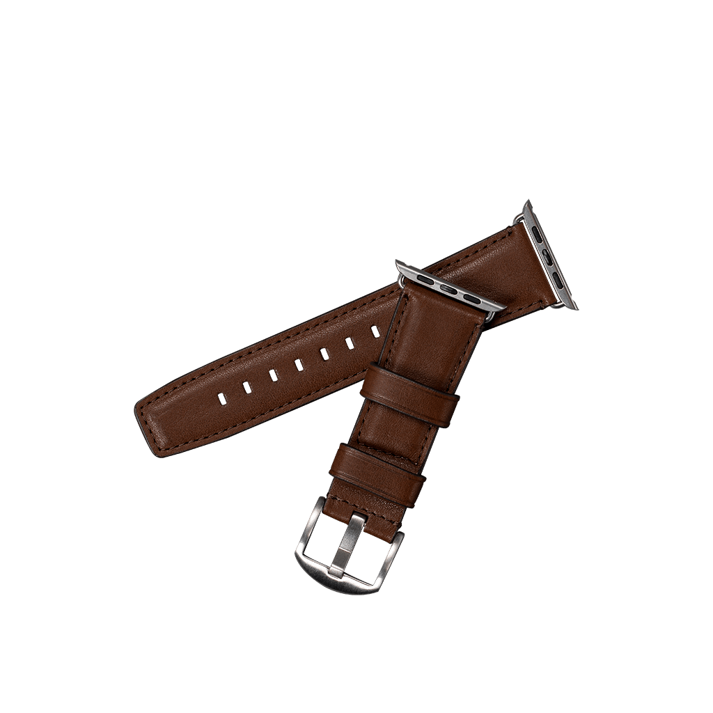 Deen Leather Apple Watch Band 42/44/45mm - Brown