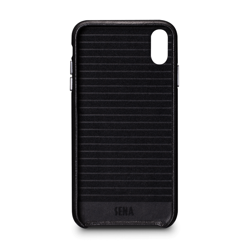 Deen LeatherSkin Leather Case iPhone XS Max - Black