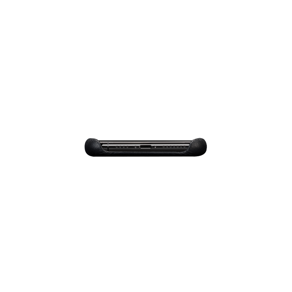 Deen LeatherSkin Leather Case iPhone XS Max - Black