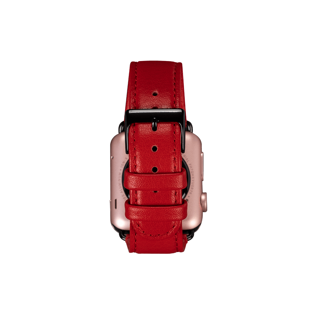 Kyle Leather Apple Watch Band 38/40mm - Red