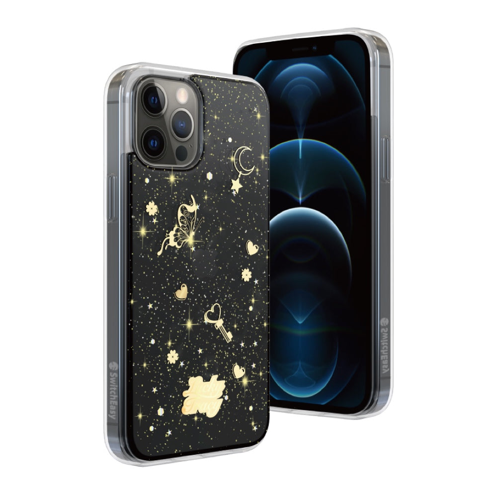 Lucky Tracy iPhone 12 Pro Max - Transparent Black