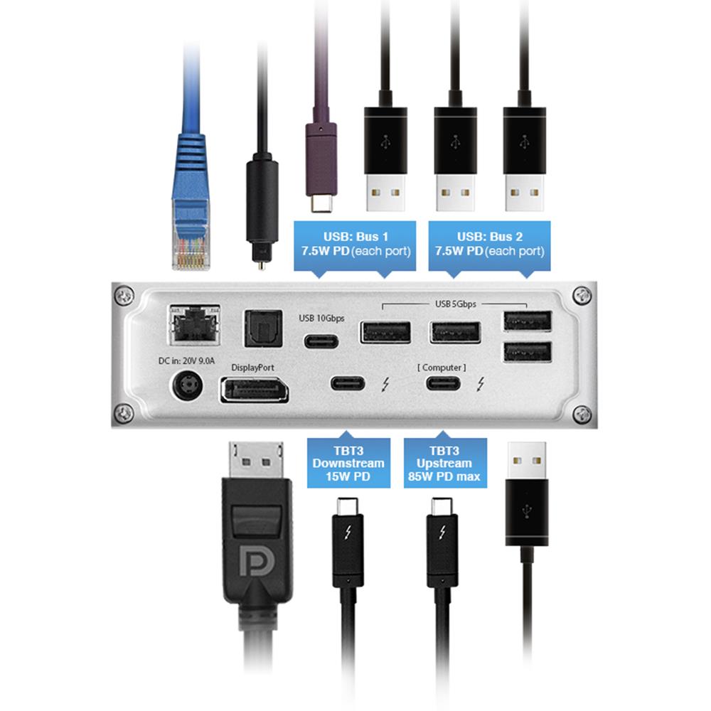 TS3 Plus with 0.7 m cable - Space Grey