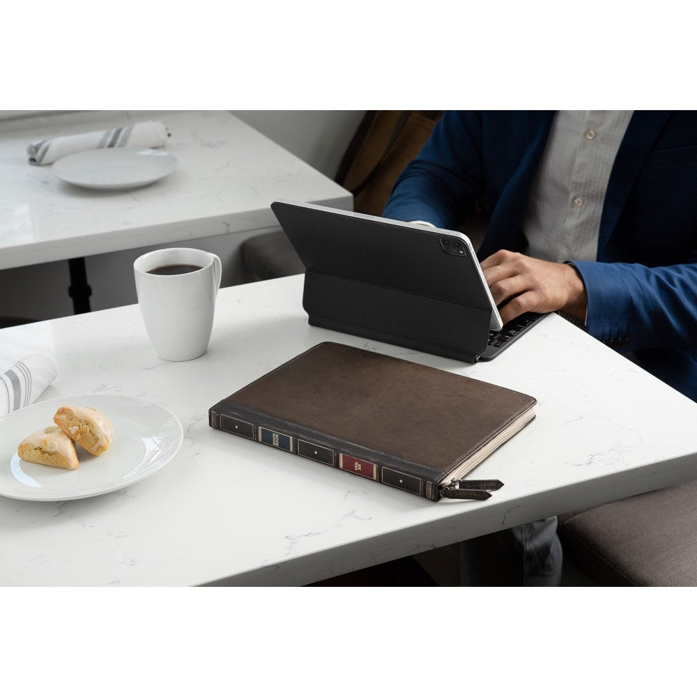 BookBook Cover - iPad Pro 12.9 - Brown (Cream Interior)