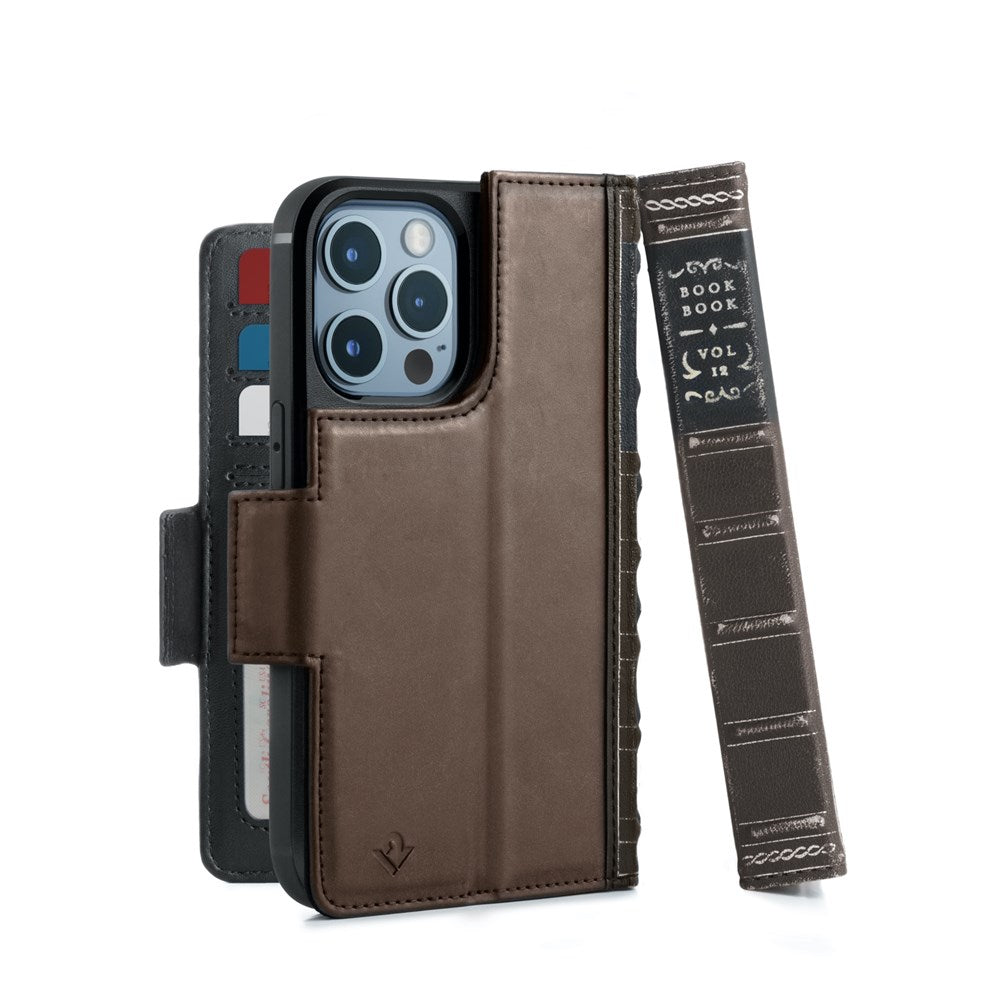 Twelve South BookBook for iPhone 13 Pro Brown