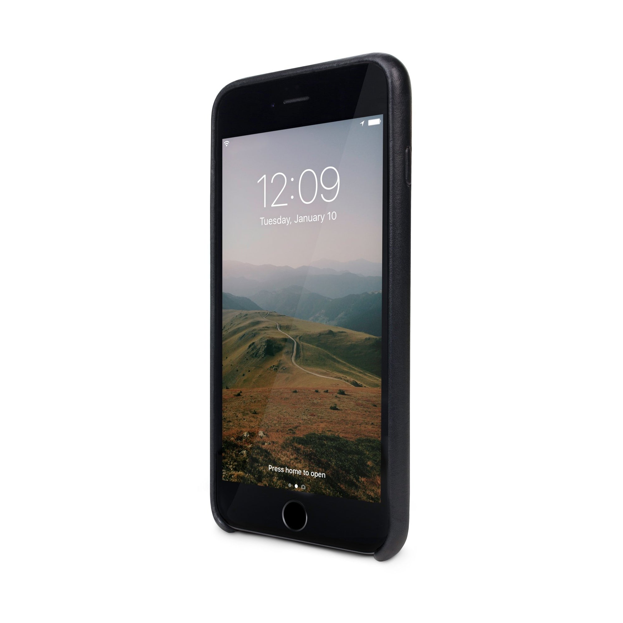 Relaxed Leather case - iPhone 7/8 Plus - Black