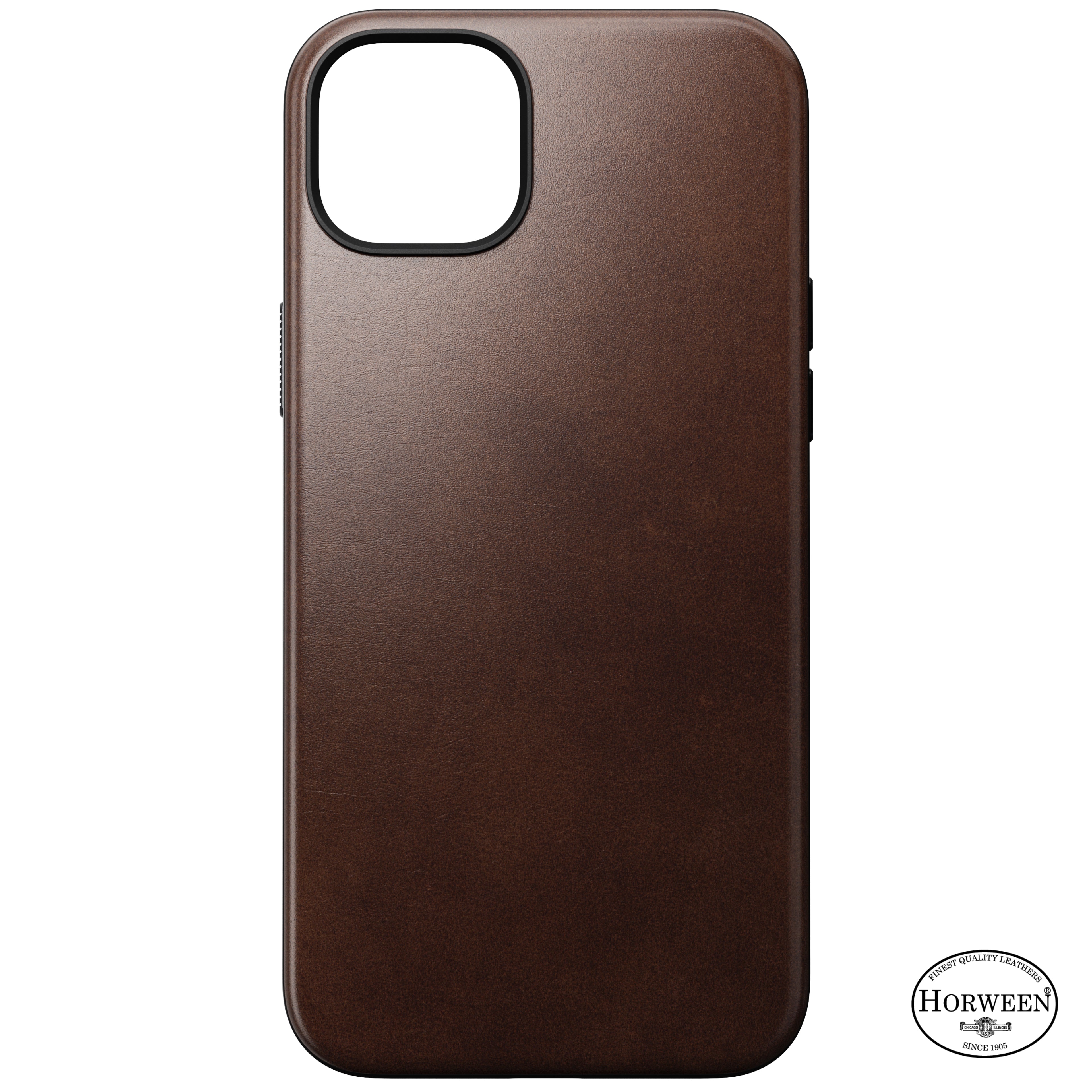 Modern Horween Leather Case for iPhone 15 Series