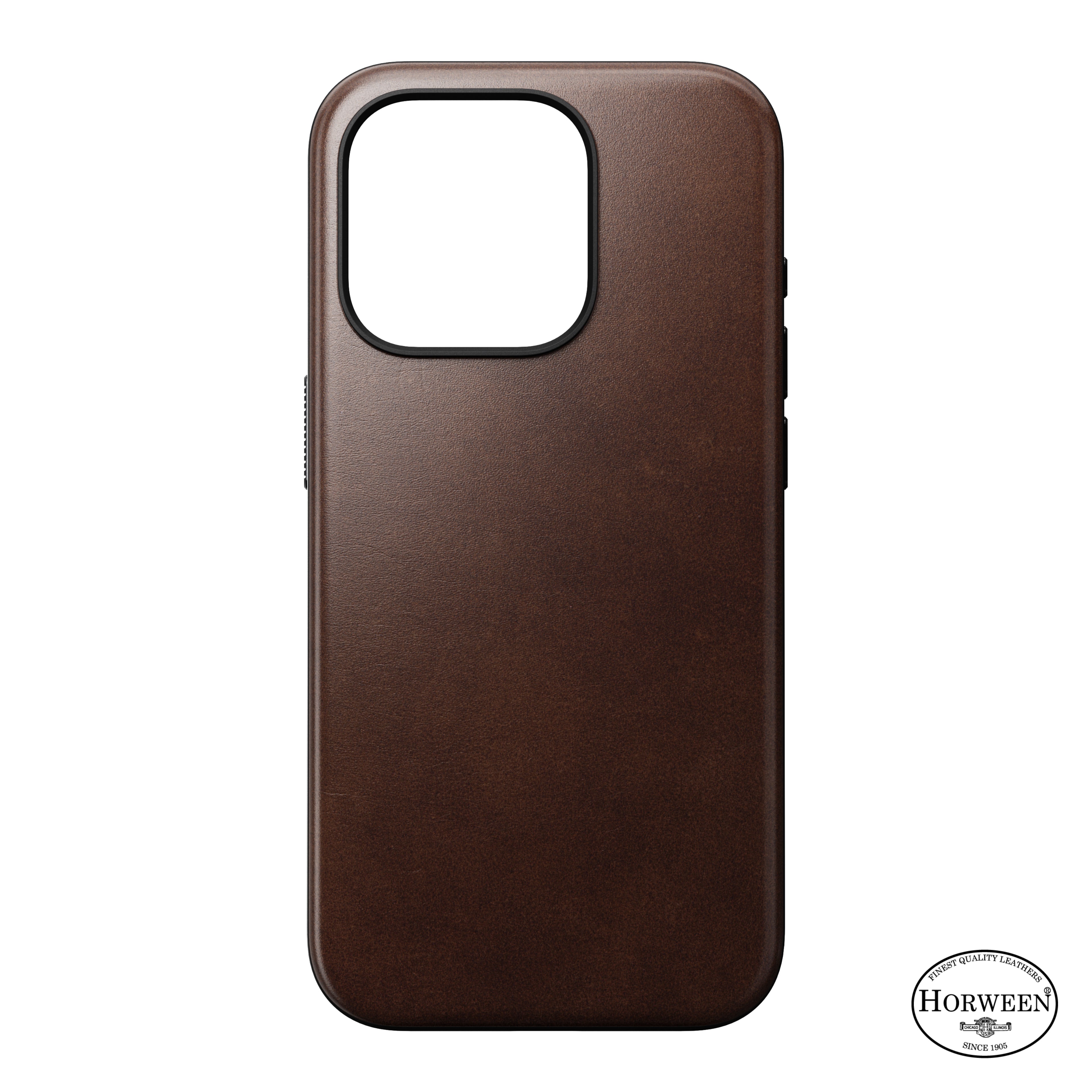 Modern Horween Leather Case for iPhone 15 Series