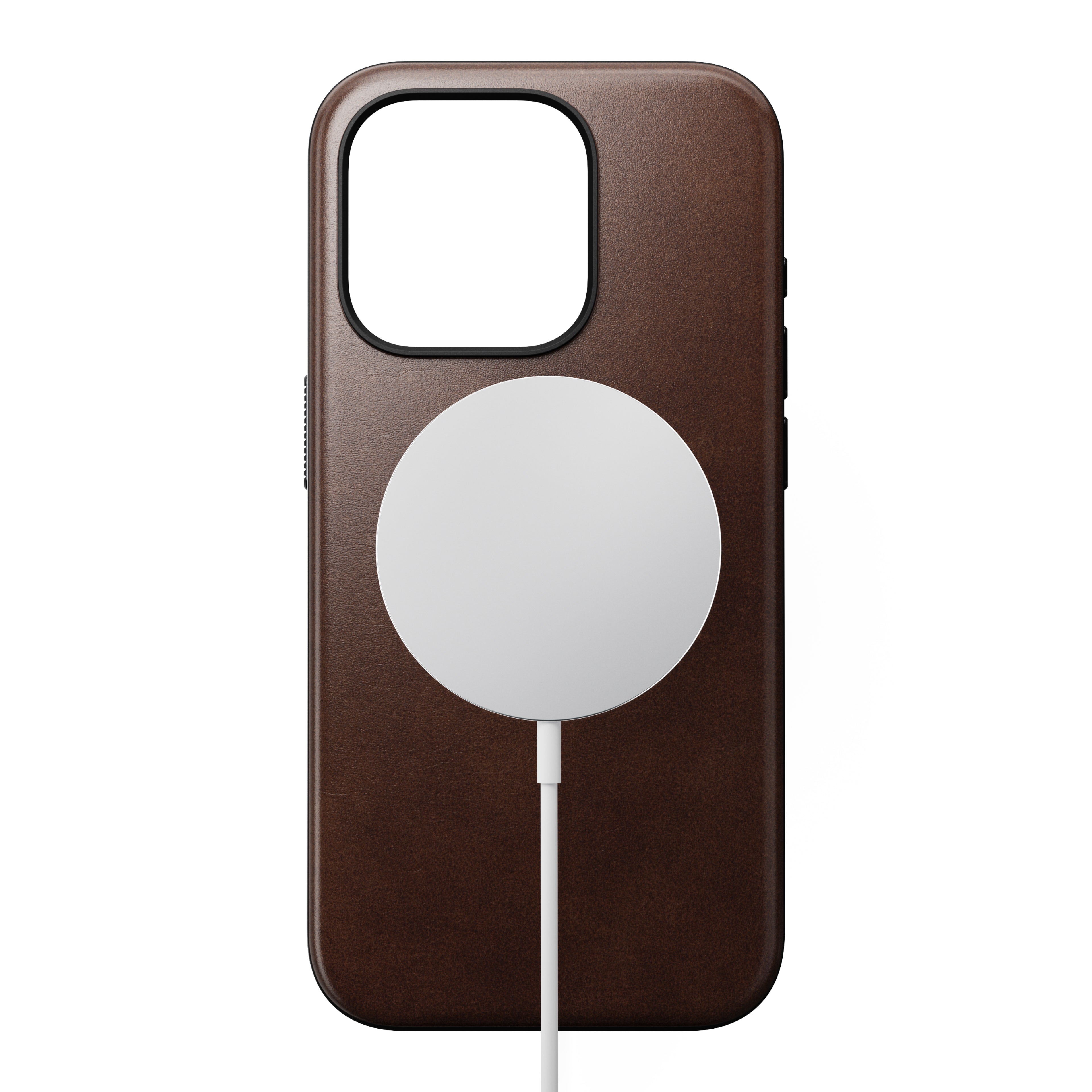 Modern Horween Leather Case for iPhone 15 Series