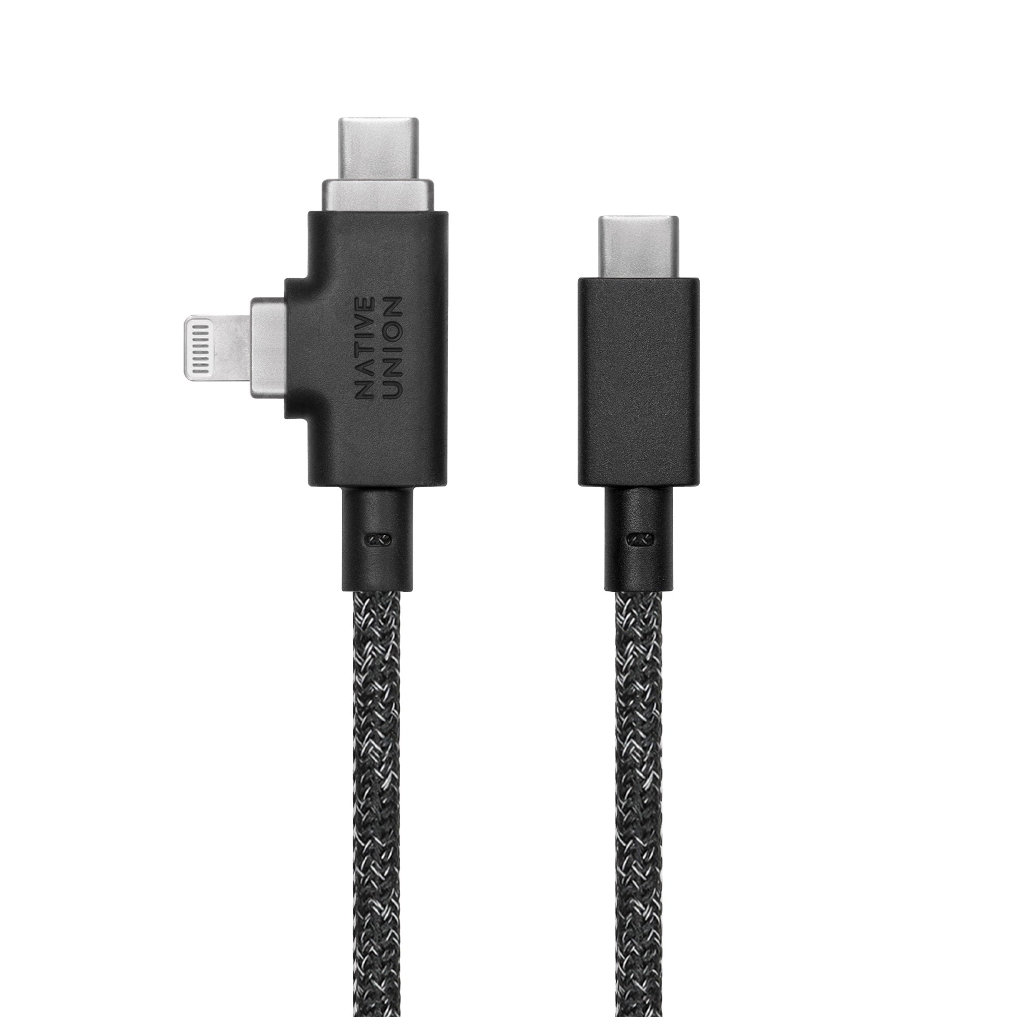 Belt Cable Duo Pro 240W (USB-C to USB-C & Lightning)