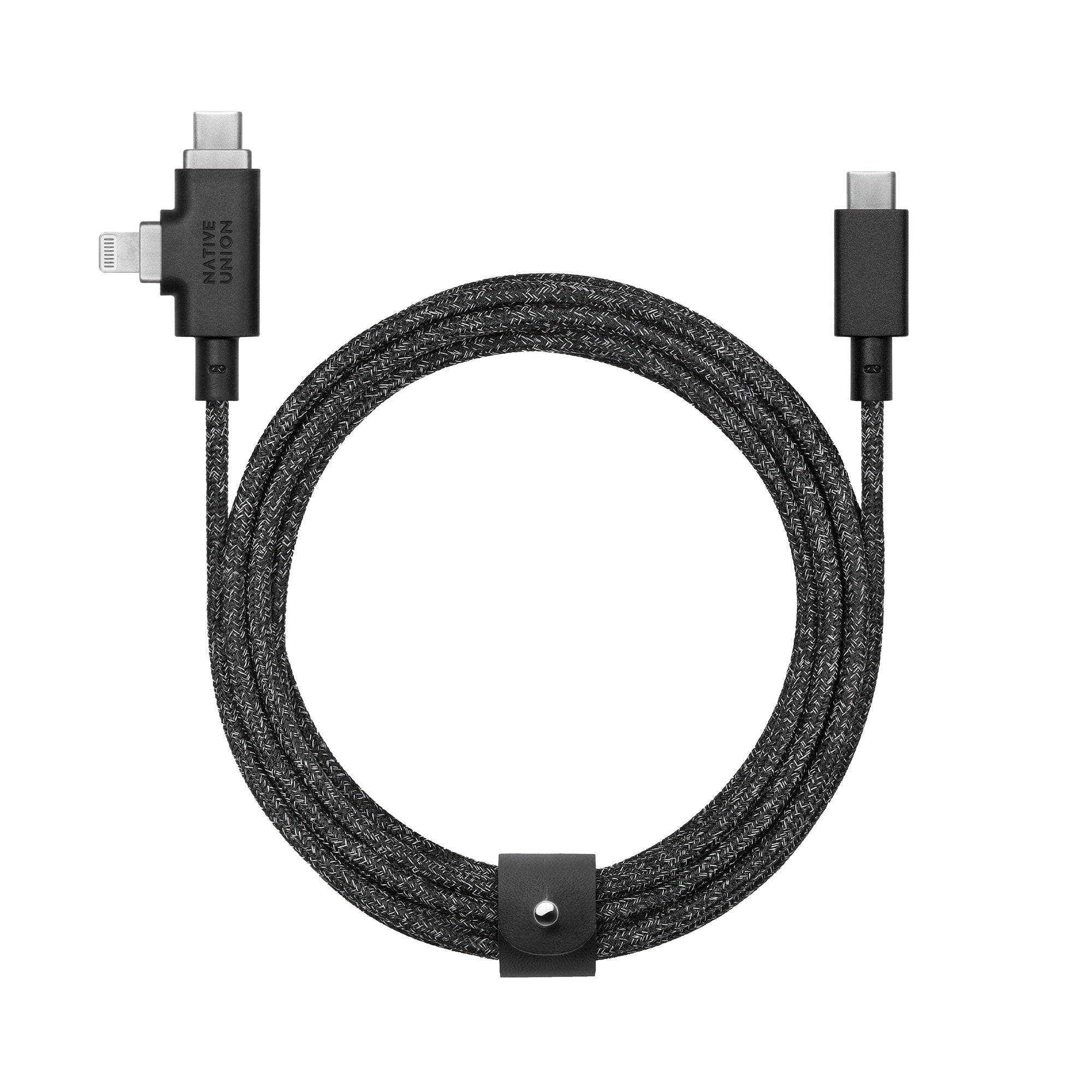 Belt Cable Duo Pro 240W (USB-C to USB-C & Lightning)