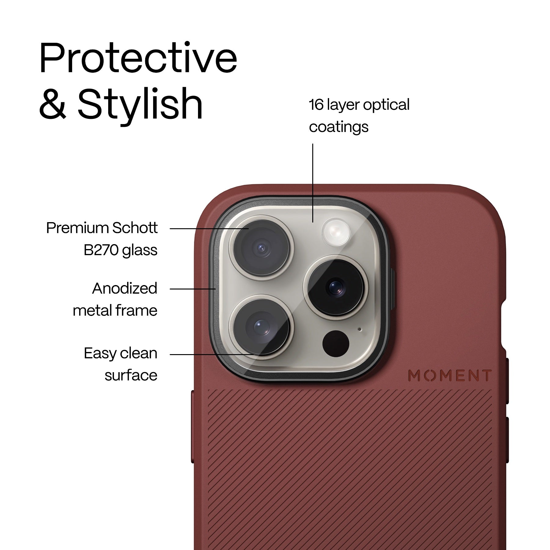 CineClear Protection Filter for iPhone 15 Pro / Pro Max
