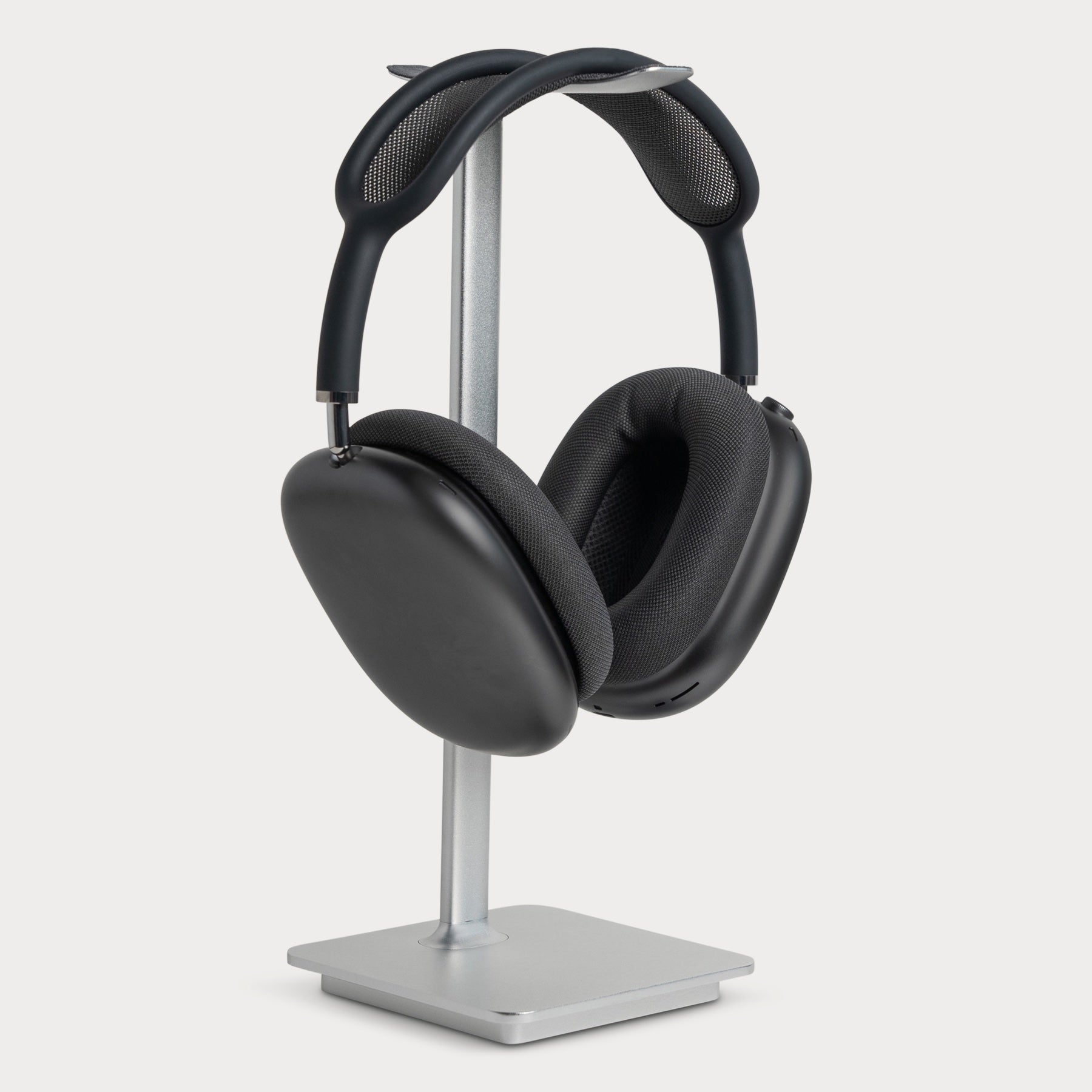 Heavy Metal Headphone Stand Black Silver