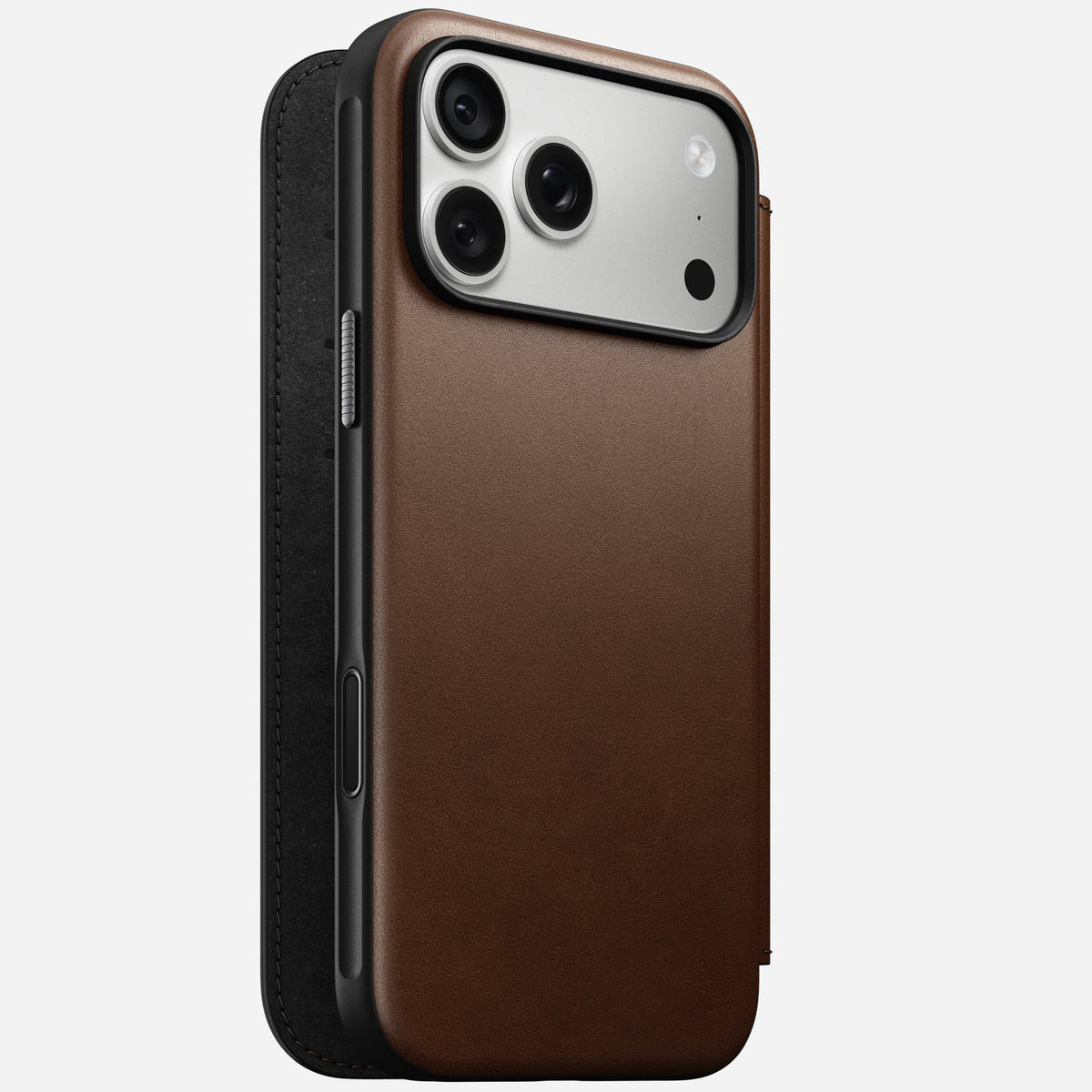 Modern Leather Folio for iPhone 18 Pro and Pro Max
