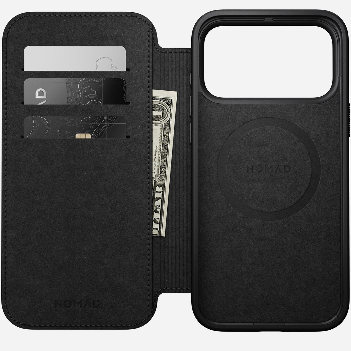 Modern Leather Folio for iPhone 18 Pro and Pro Max