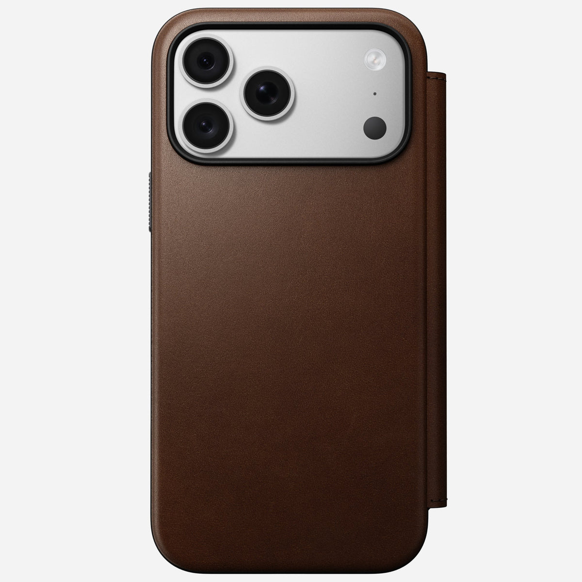 Modern Leather Folio for iPhone 18 Pro and Pro Max