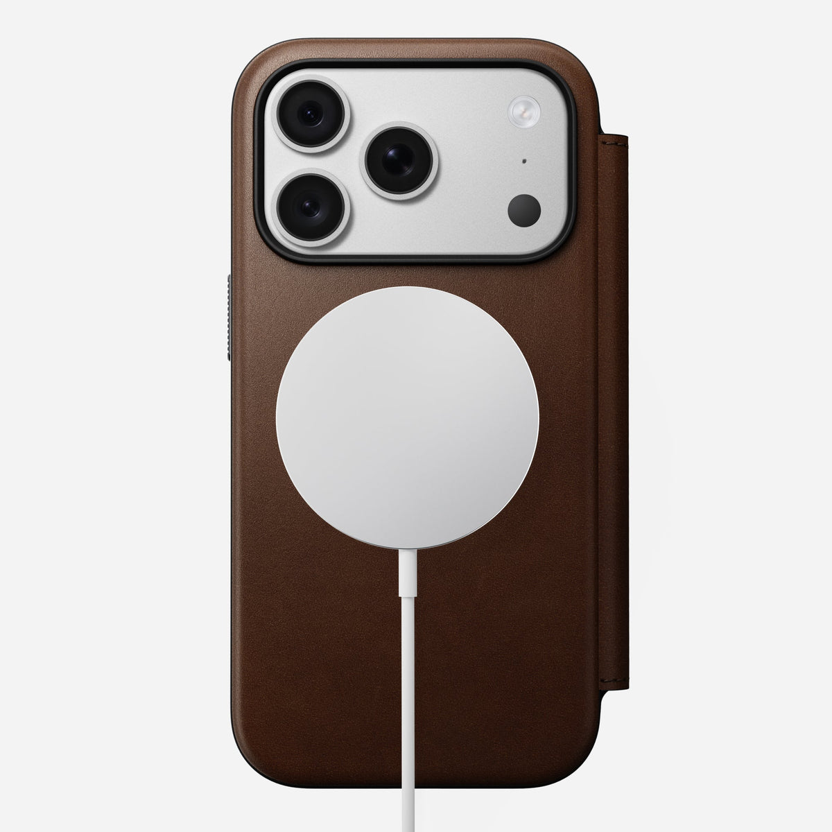 Modern Leather Folio for iPhone 18 Pro and Pro Max