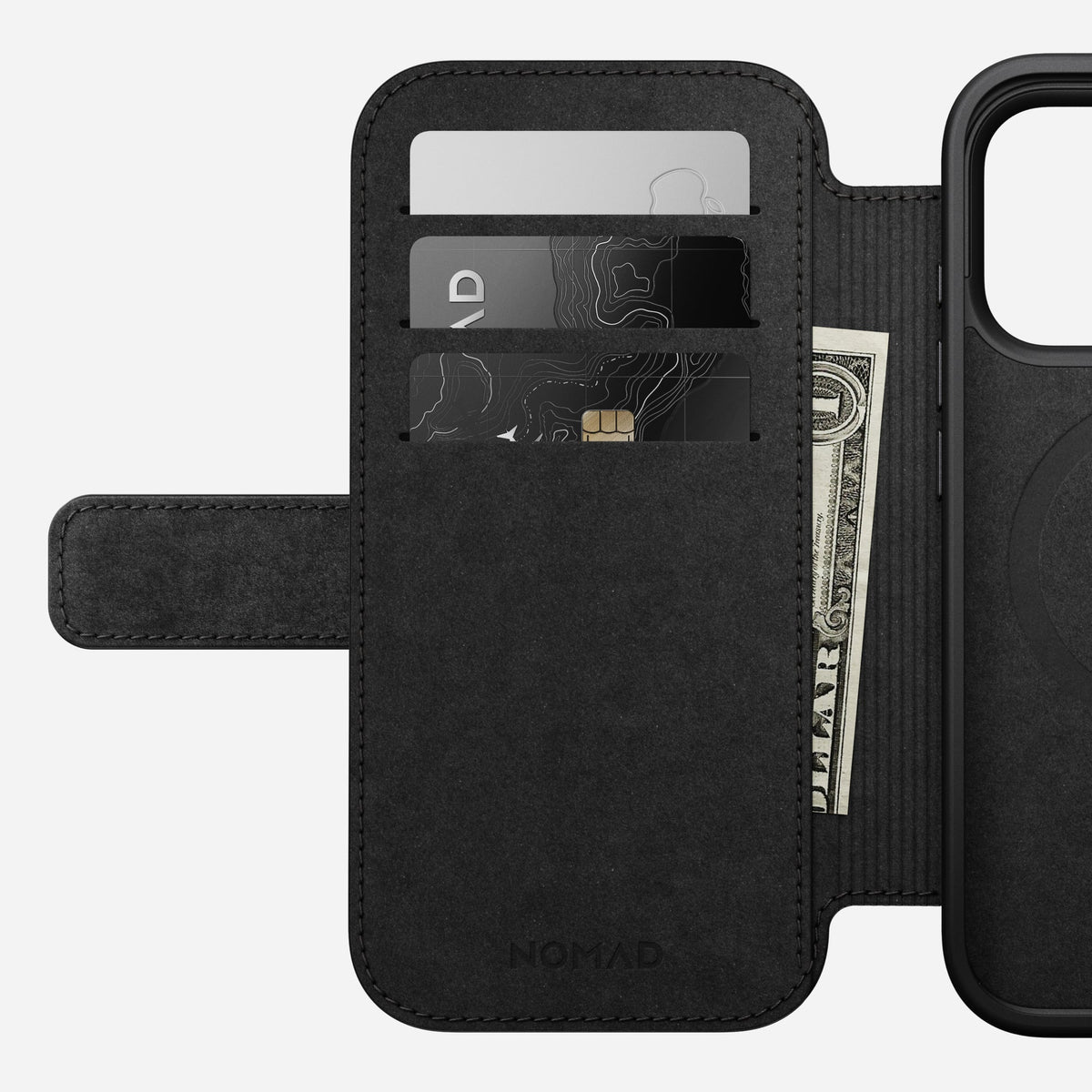 Modern Leather Folio for iPhone 18 Pro and Pro Max
