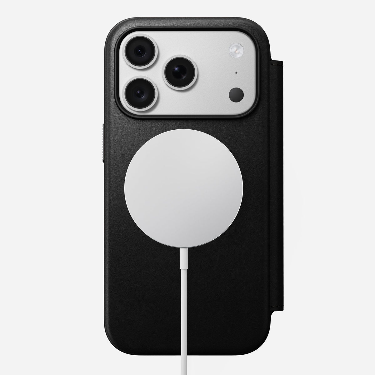 Modern Leather Folio for iPhone 18 Pro and Pro Max