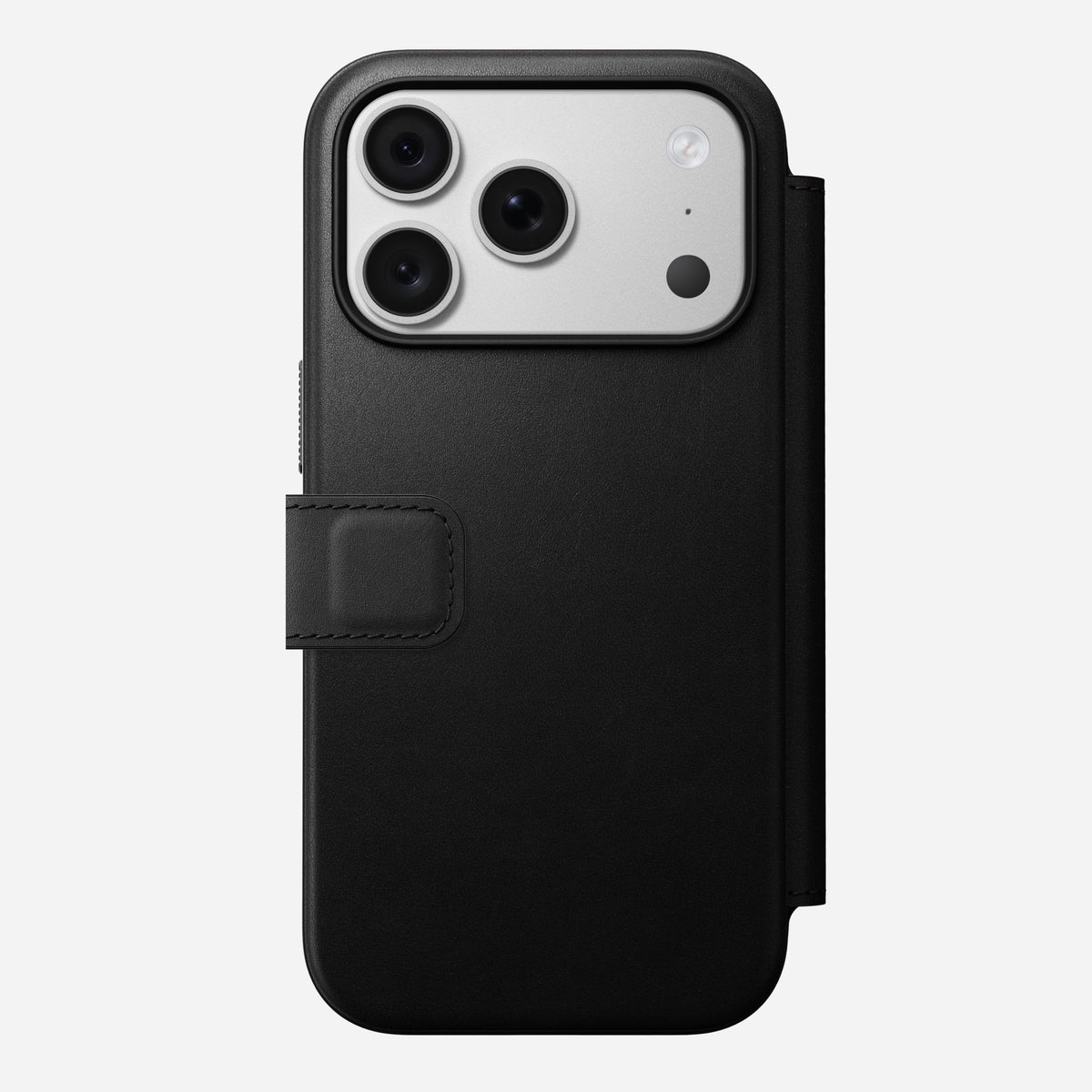 Modern Leather Folio for iPhone 18 Pro and Pro Max