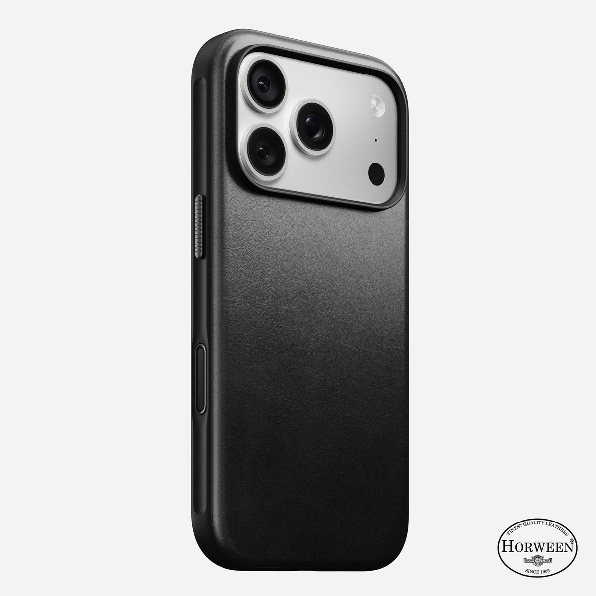 Modern Horween Leather Case for iPhone 18 Pro and Pro Max