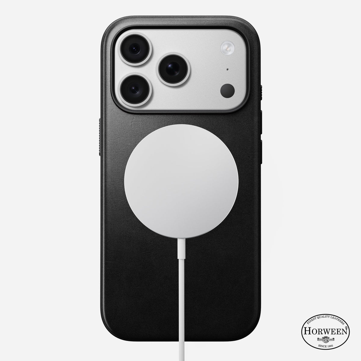 Modern Horween Leather Case for iPhone 18 Pro and Pro Max