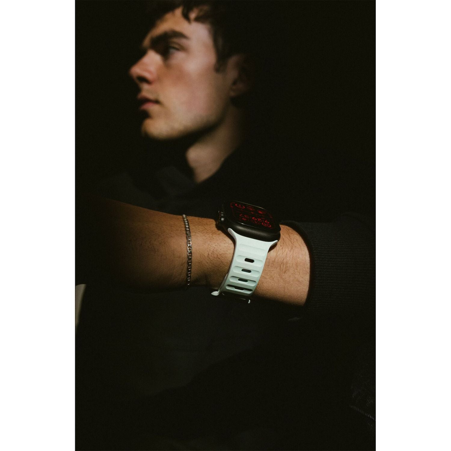 Sport Band for Apple Watch - Icy Blue Glow (Limited Edition)