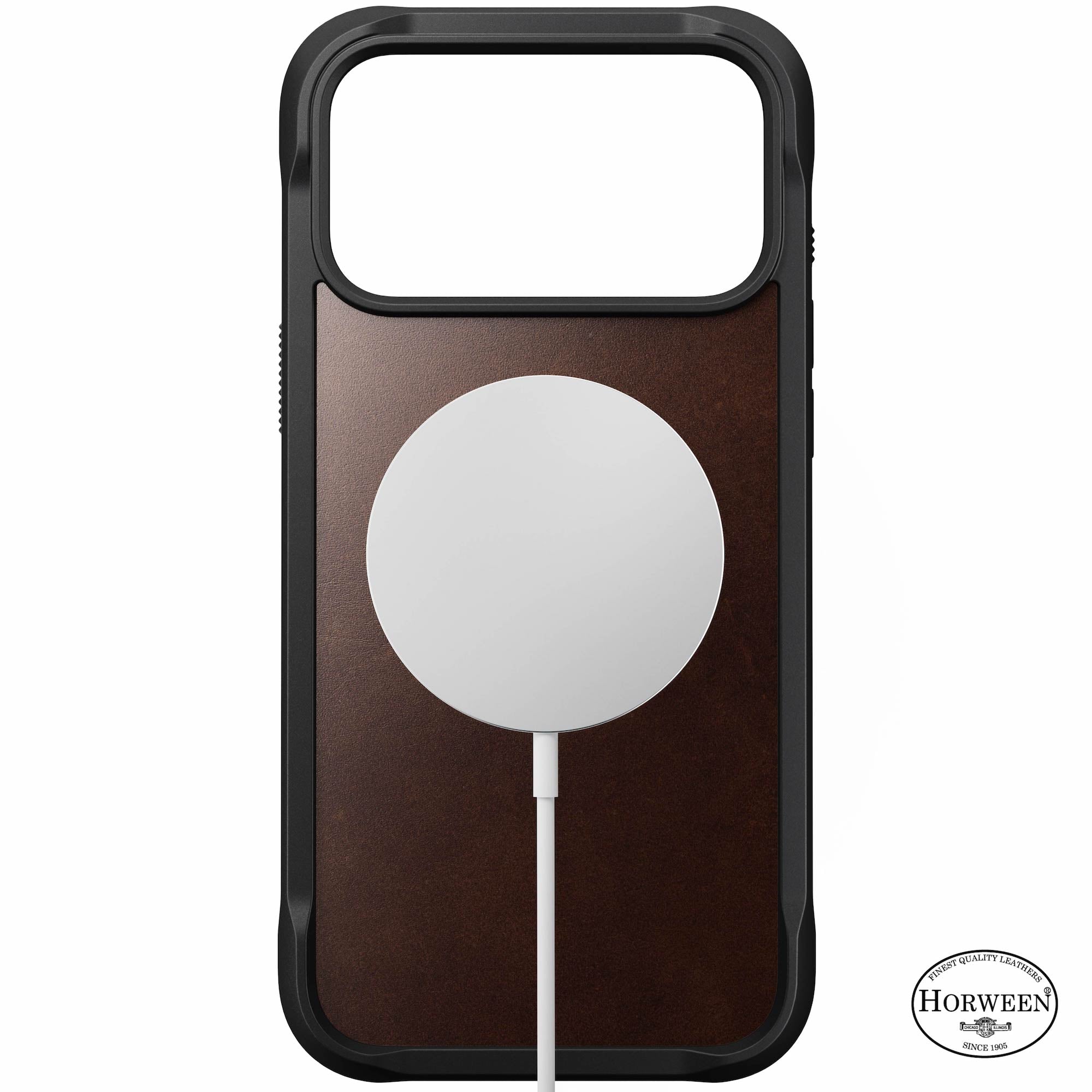 Rugged Horween Leather Case for iPhone 17 Pro and Pro Max