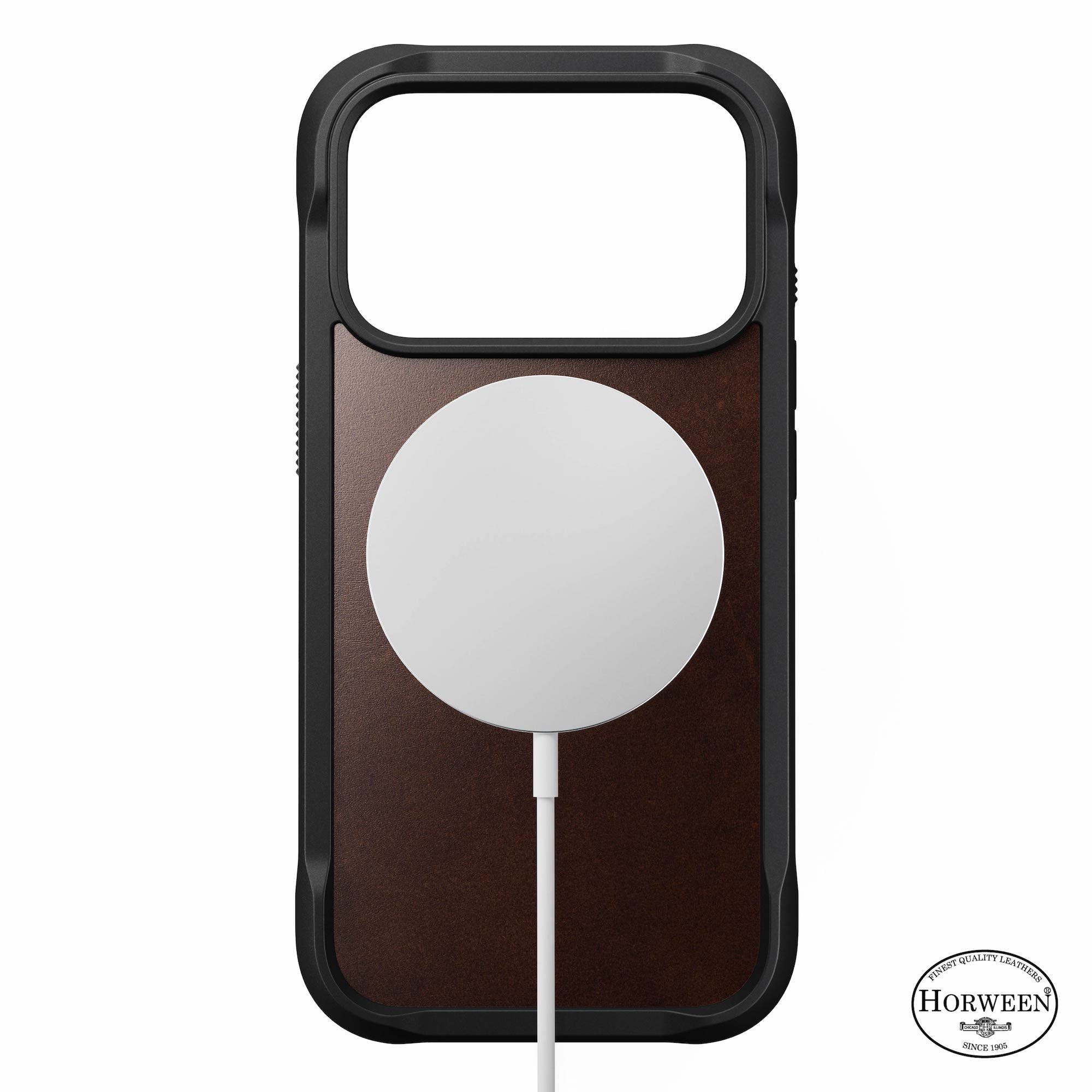 Rugged Horween Leather Case for iPhone 17 Pro and Pro Max