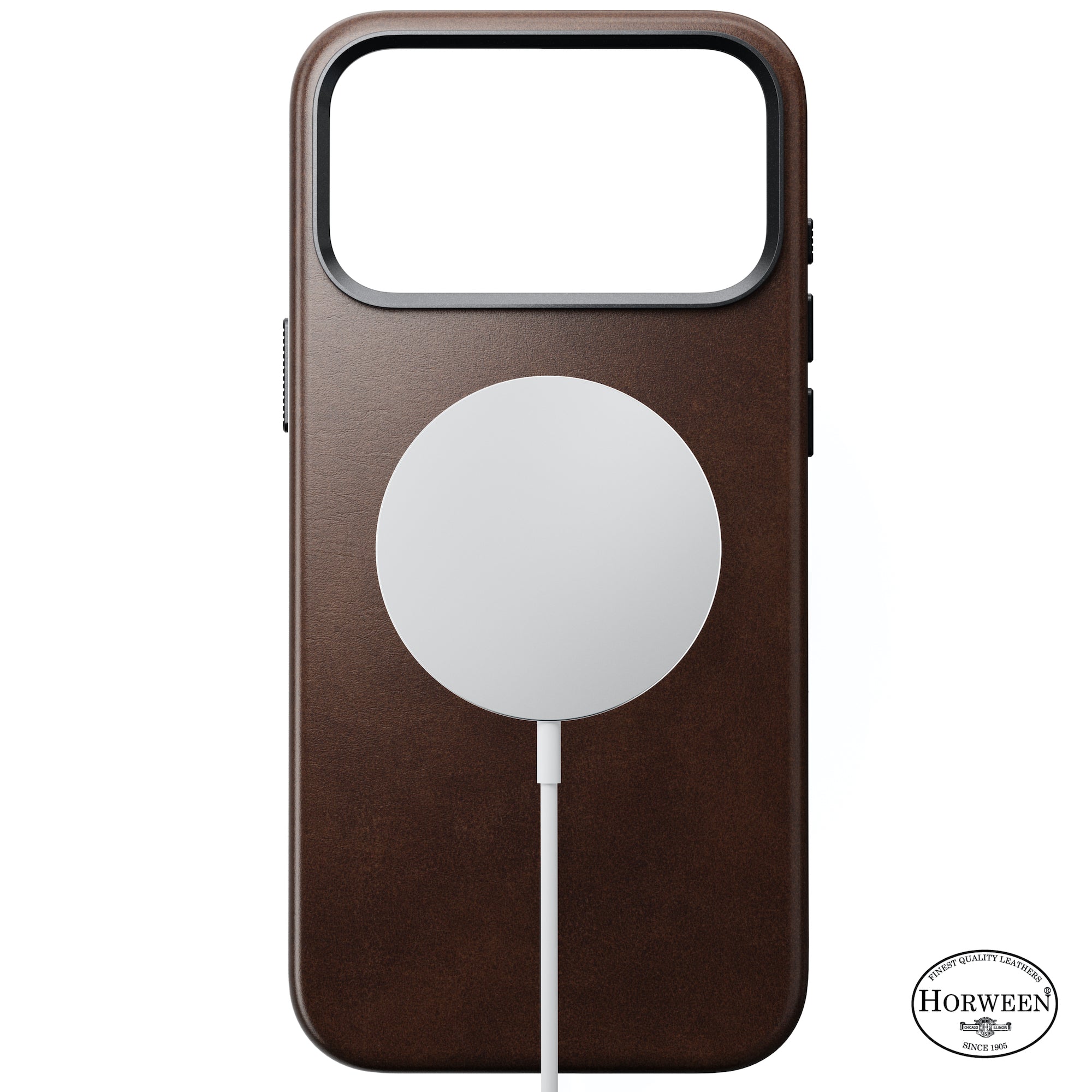 Traditional Horween Leather Case for iPhone 17 Air, Pro and Pro Max