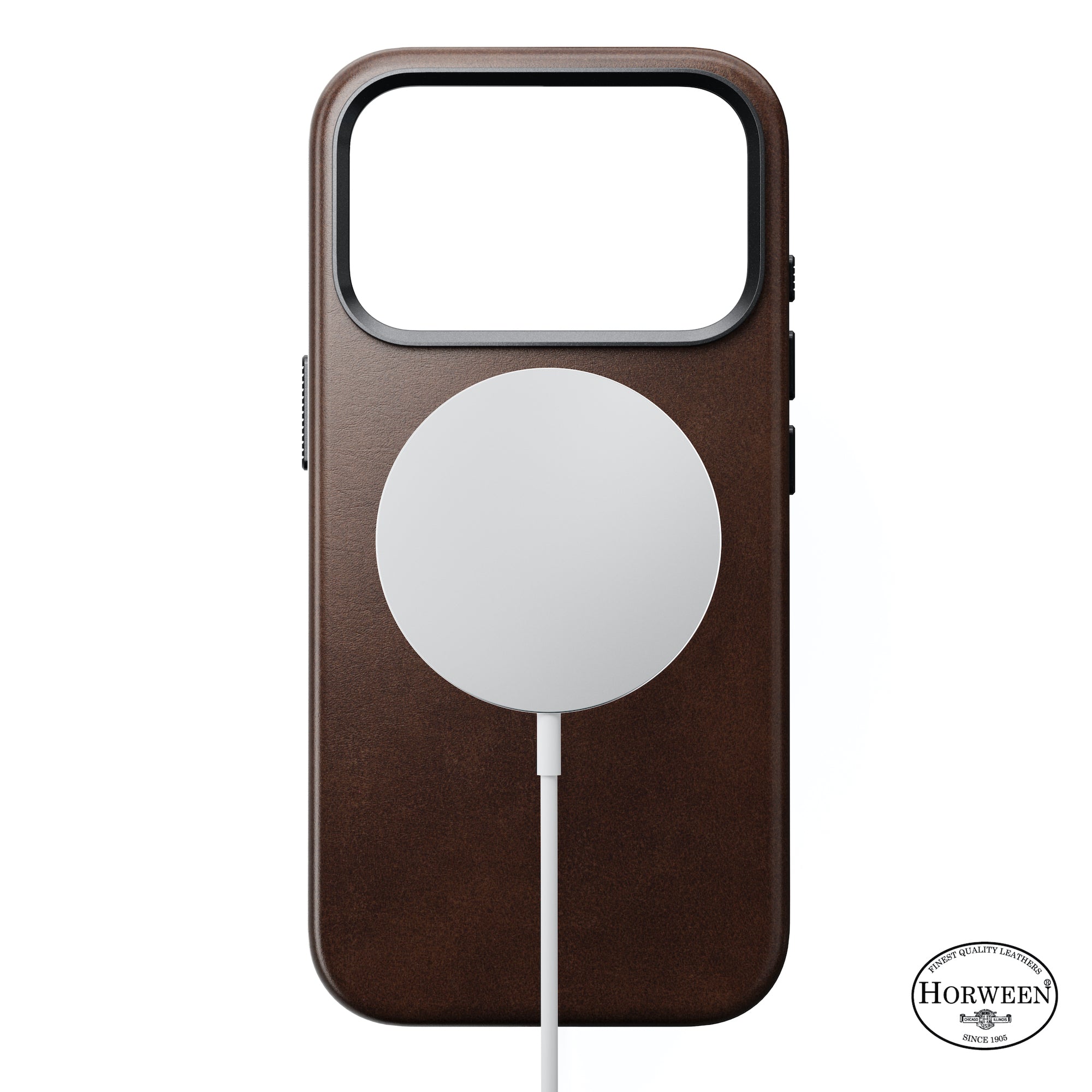Traditional Horween Leather Case for iPhone 17 Air, Pro and Pro Max
