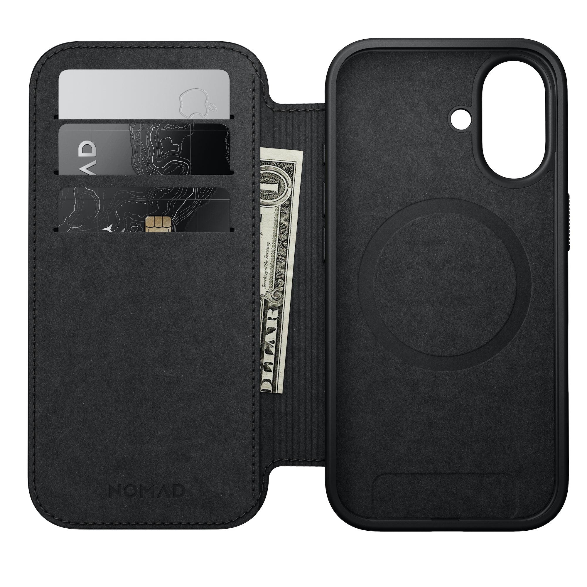 Modern Leather Folio for iPhone 17 series
