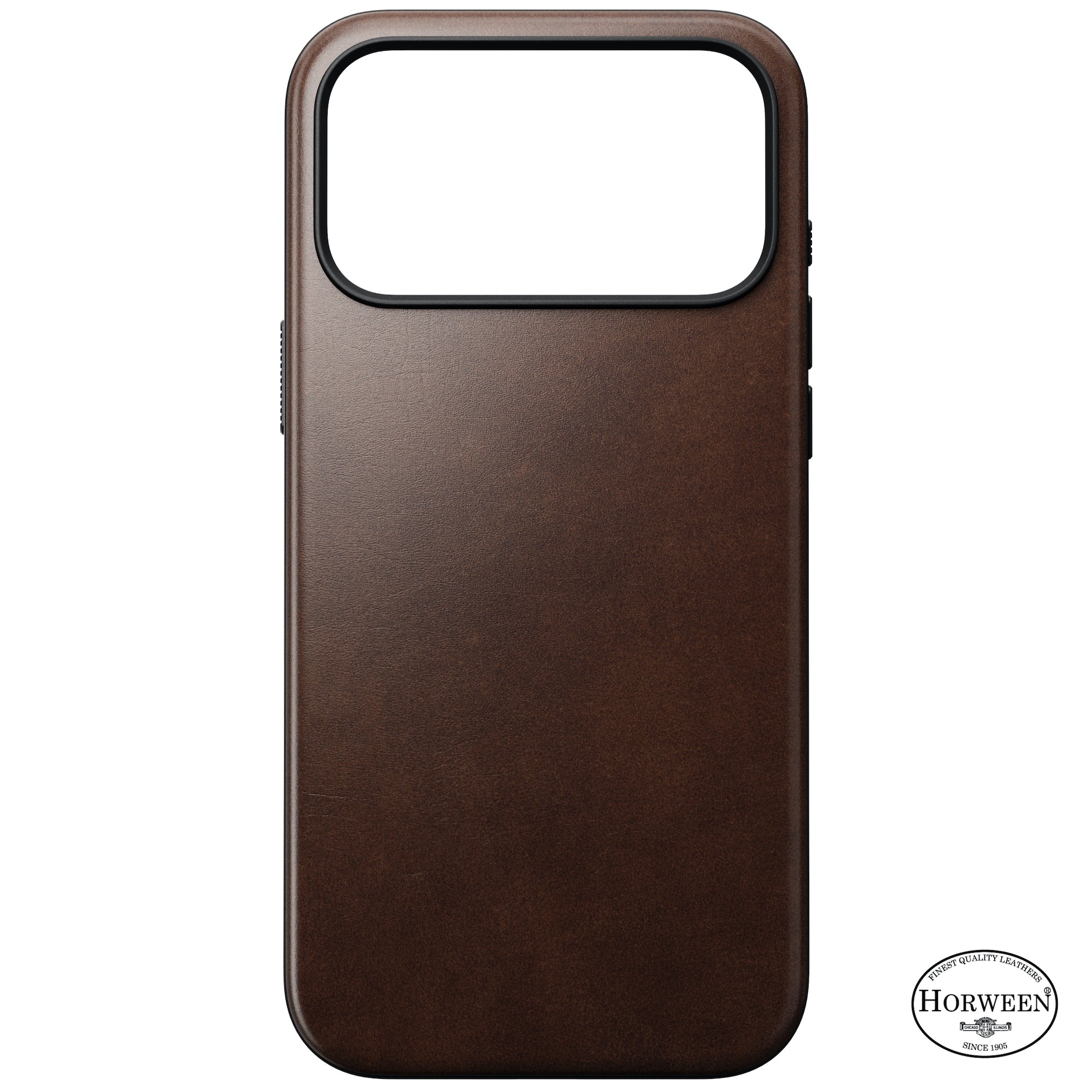 Modern Horween Leather Case for iPhone 17 Pro and Pro Max