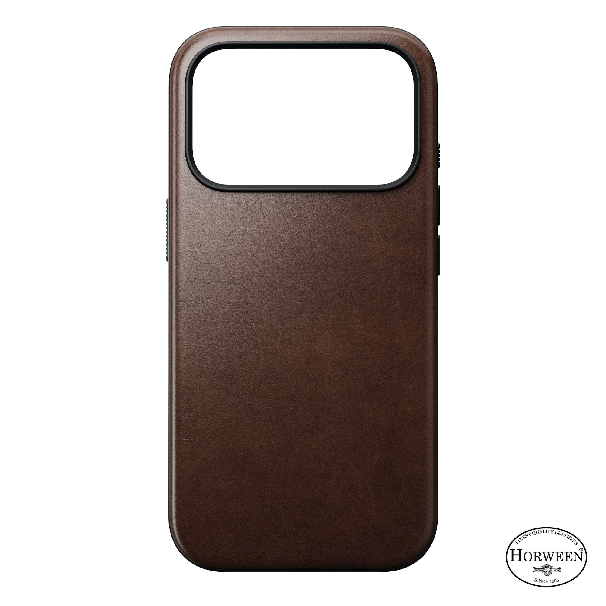 Modern Horween Leather Case for iPhone 17 Pro and Pro Max