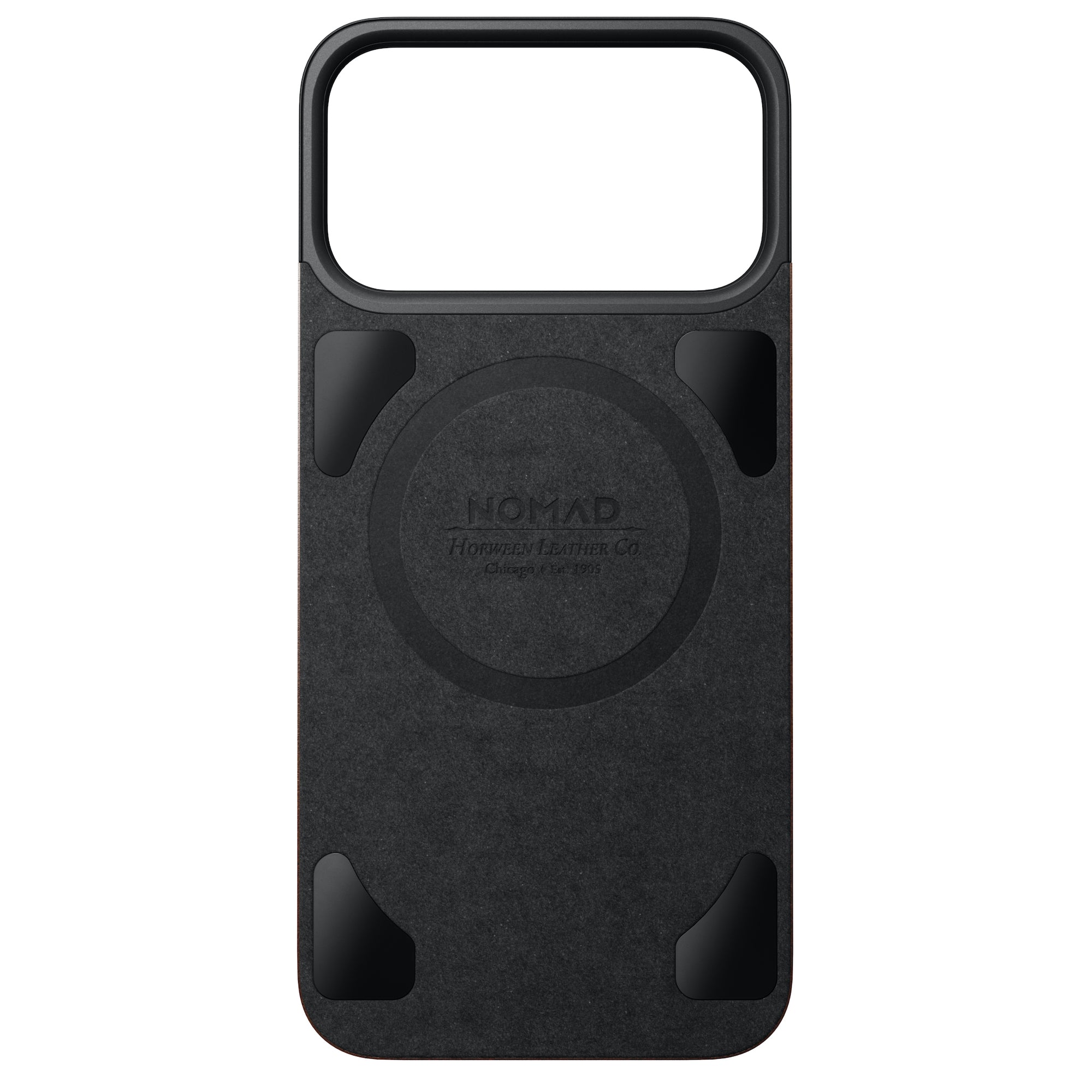 Magnetic Horween Leather Back for iPhone 17 Air, Pro and Pro Max