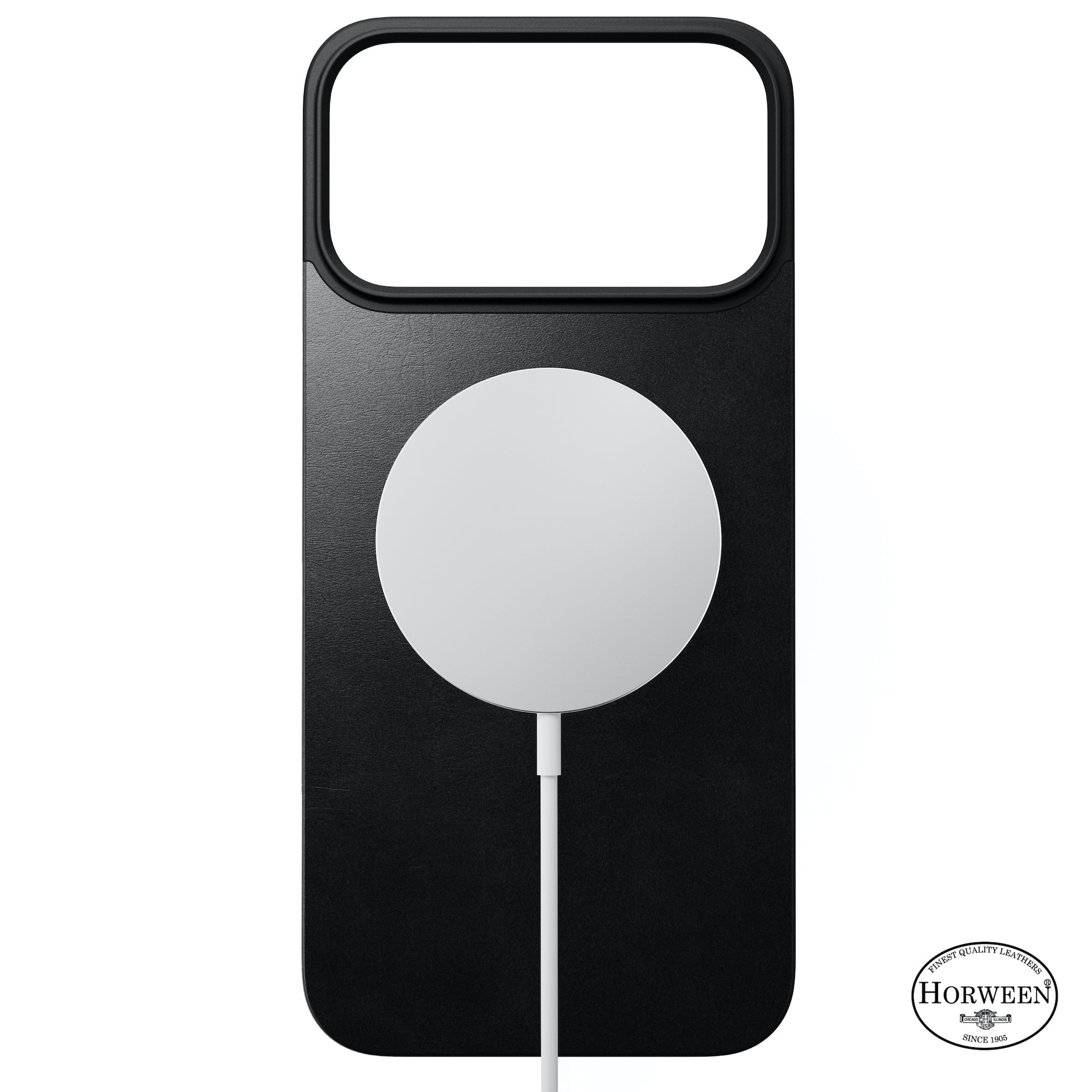Magnetic Horween Leather Back for iPhone 17 Air, Pro and Pro Max
