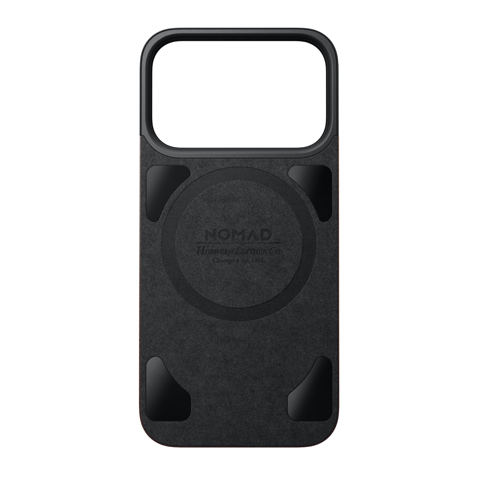 Magnetic Horween Leather Back for iPhone 17 Air, Pro and Pro Max