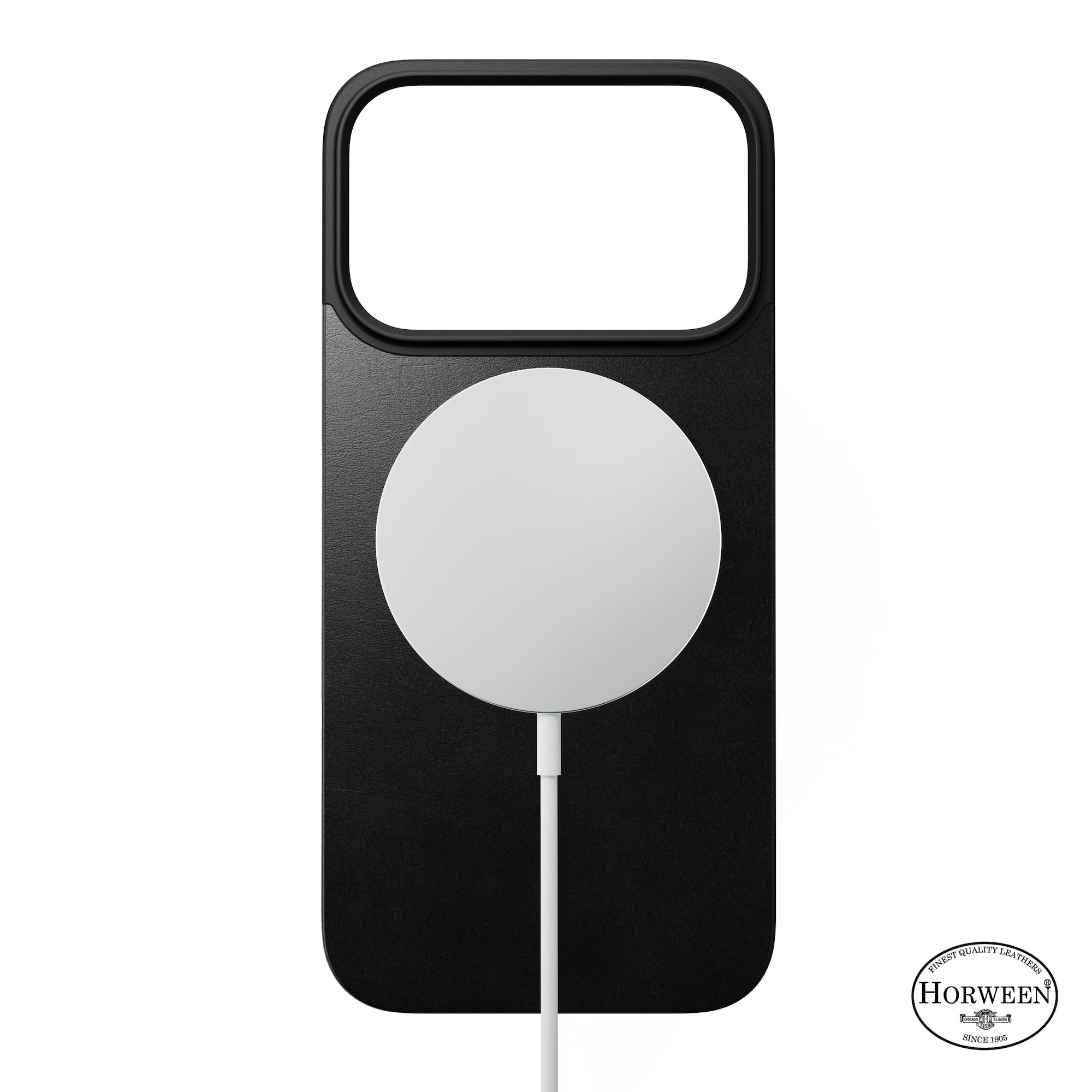 Magnetic Horween Leather Back for iPhone 17 Air, Pro and Pro Max