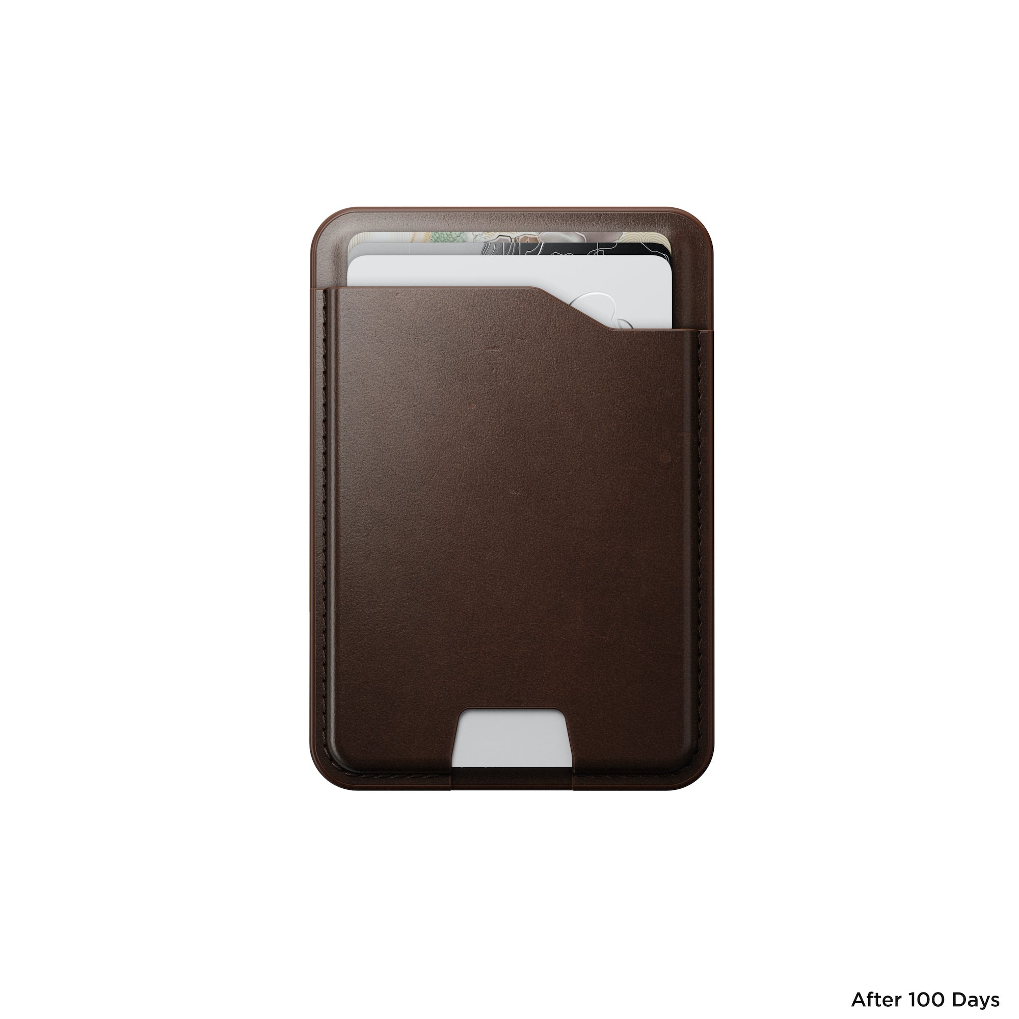 Leather Mag Wallet with Find My Tracking