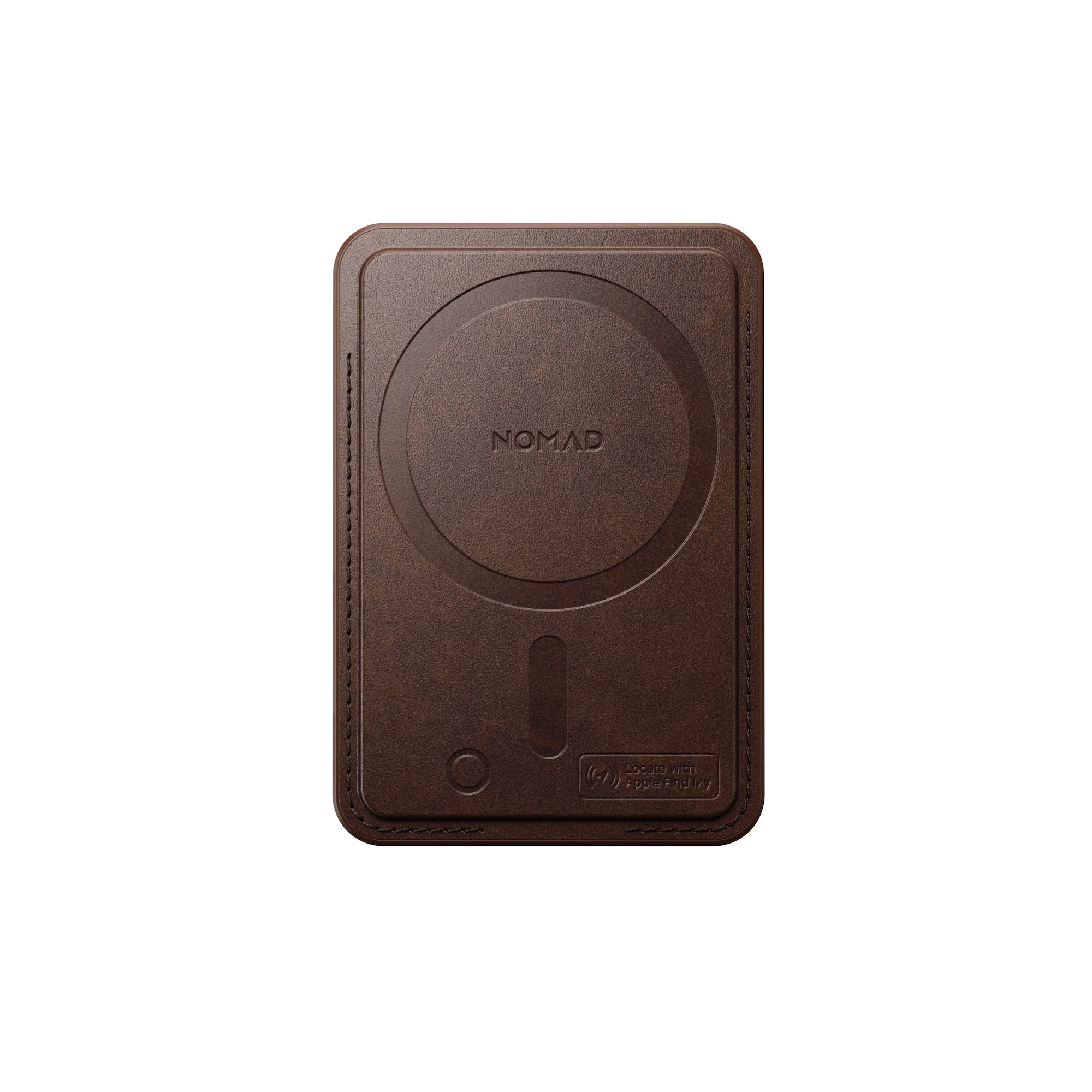 Leather Mag Wallet with Find My Tracking