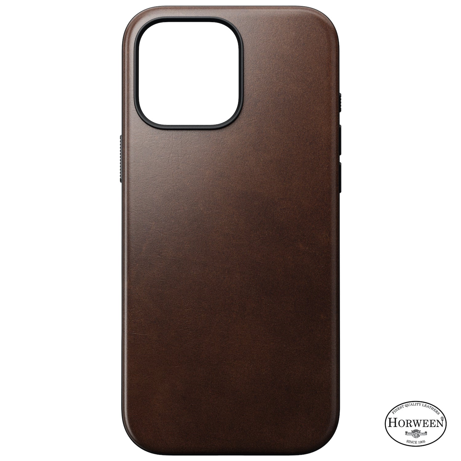 Modern Horween Leather Case for iPhone 16 Pro and Pro Max