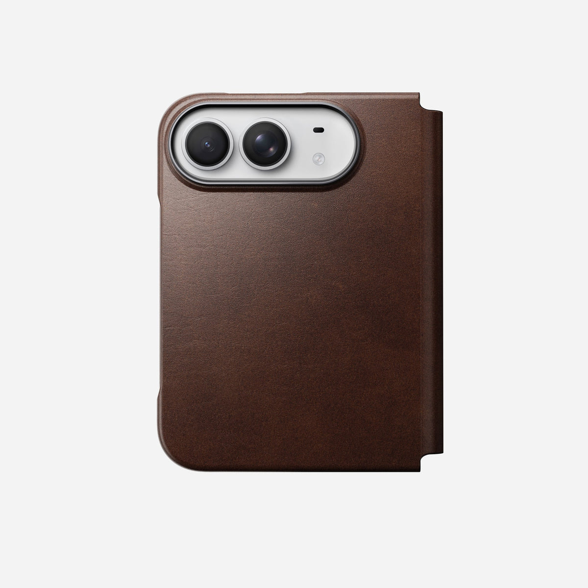 Traditional Horween Leather Folio for iPhone Duo