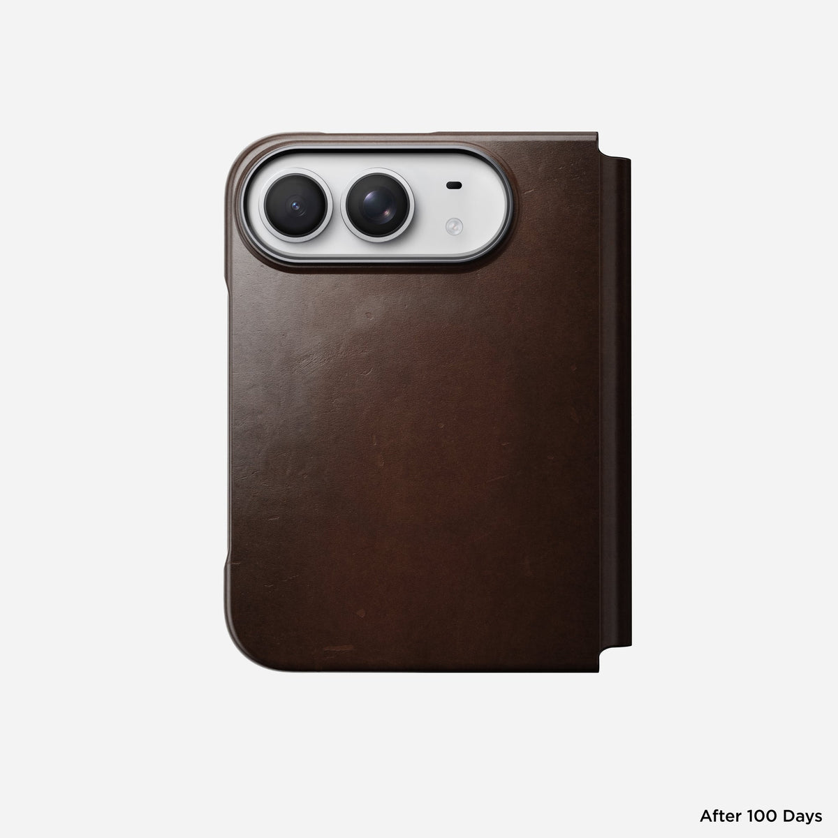 Traditional Horween Leather Folio for iPhone Duo