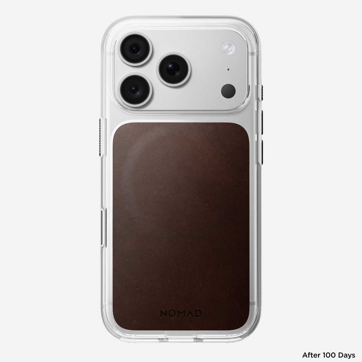Clear Horween Leather Case for iPhone 18 Pro and Pro Max