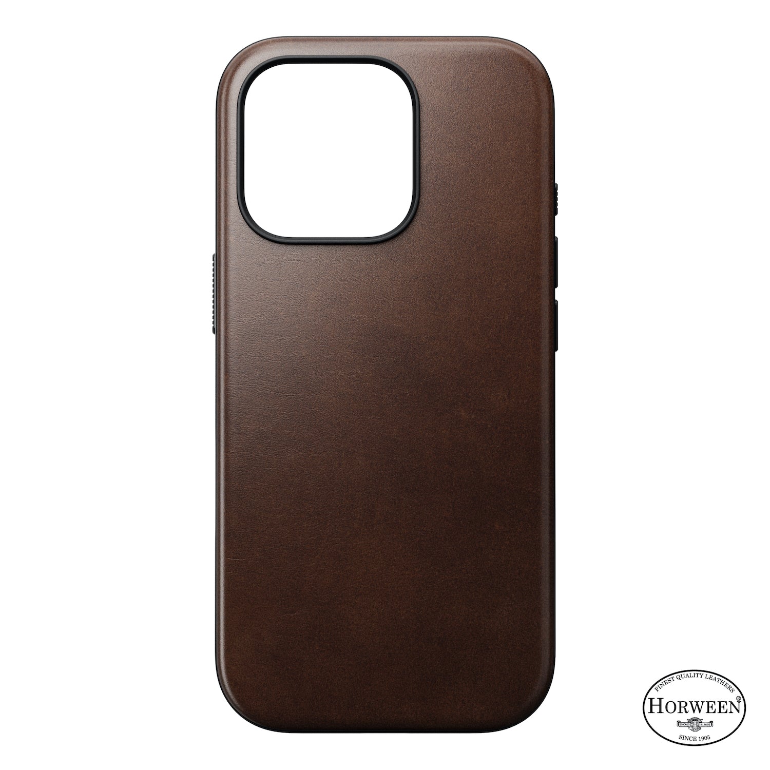 Modern Horween Leather Case for iPhone 16 Pro and Pro Max