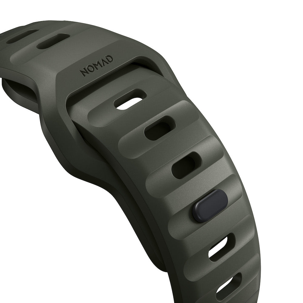 Nomad - Sport Band for Apple Watch 40/41mm - Ash Green — Try & Byte  Australia
