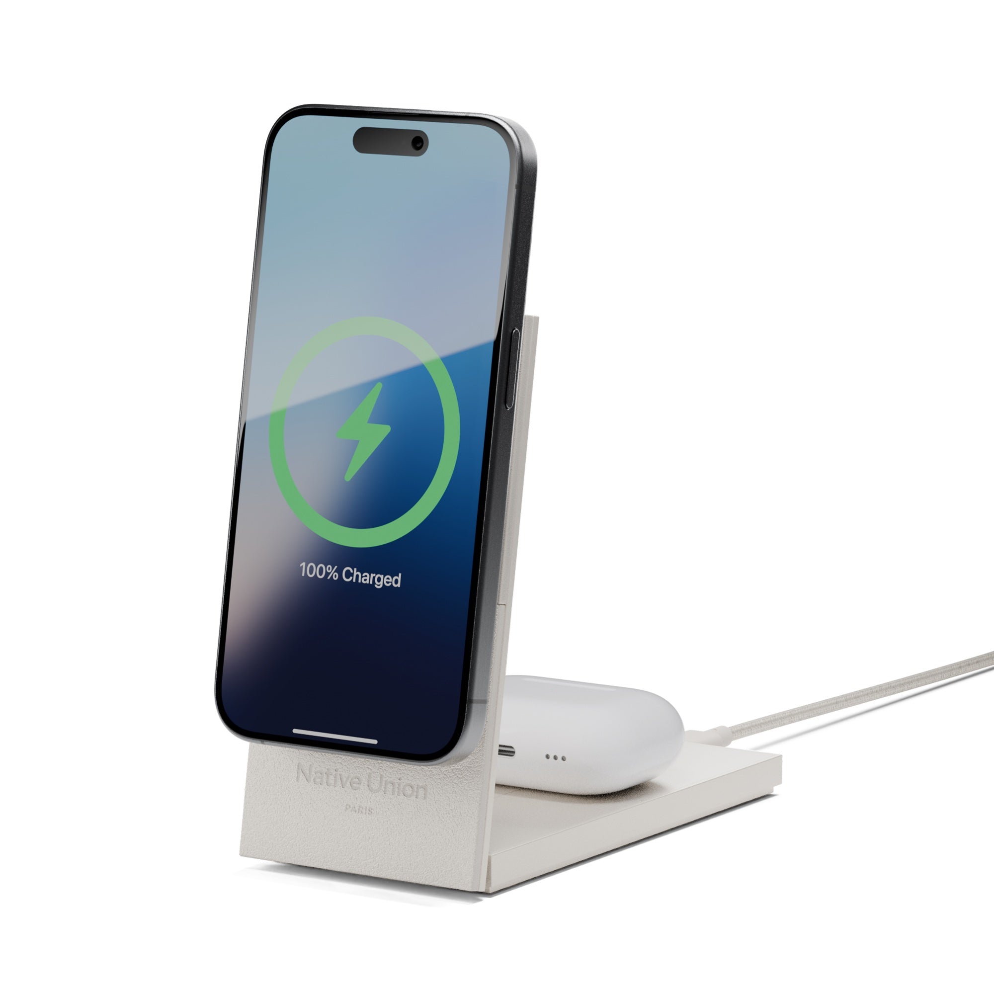 Rise 2-in-1 Magnetic Wireless Charger
