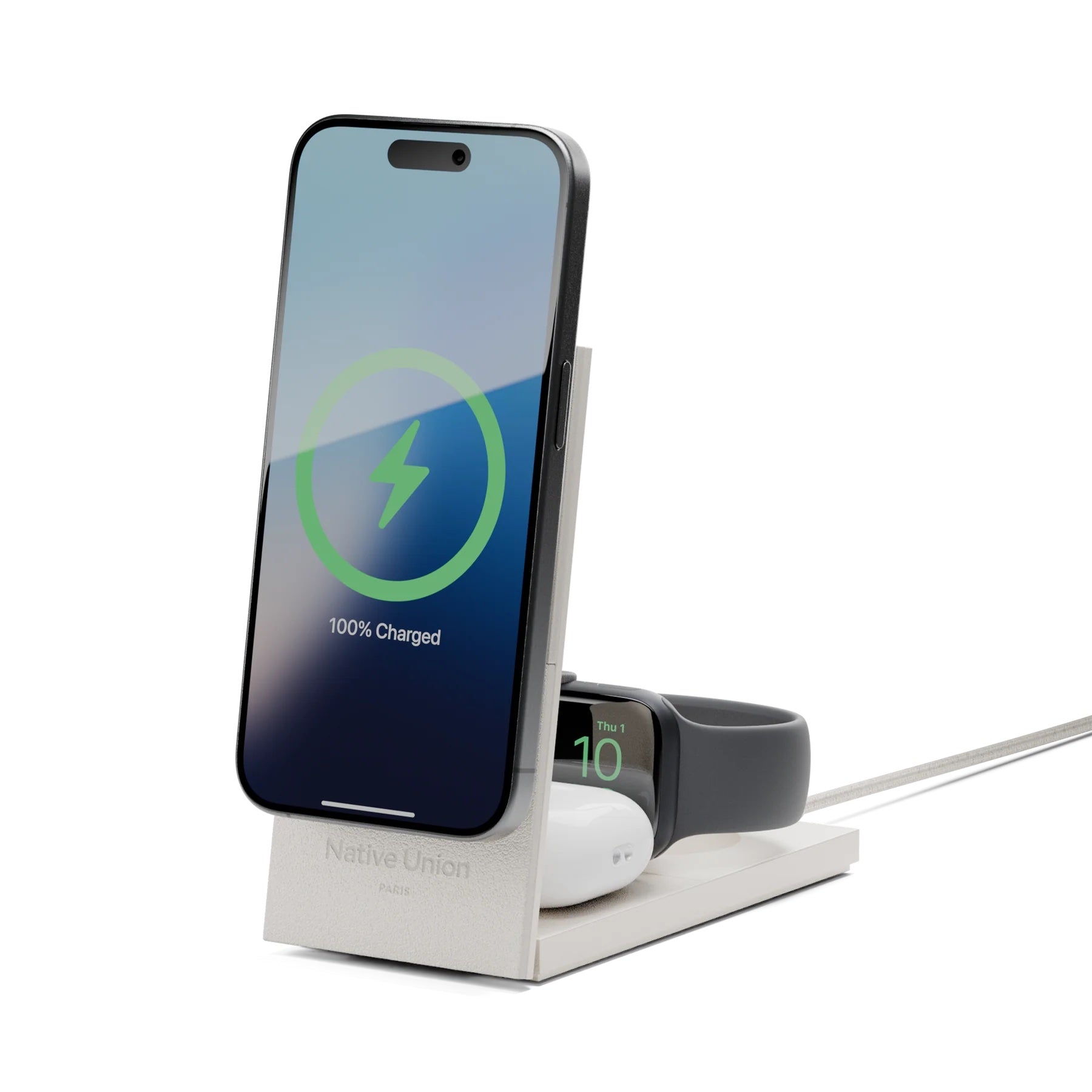 Rise 3-in-1 Magnetic Wireless Charger