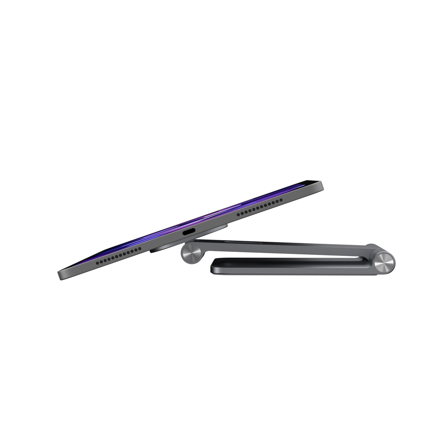 Flipmount Magnetic Hoop iPad/iPhone Stand - Space Grey